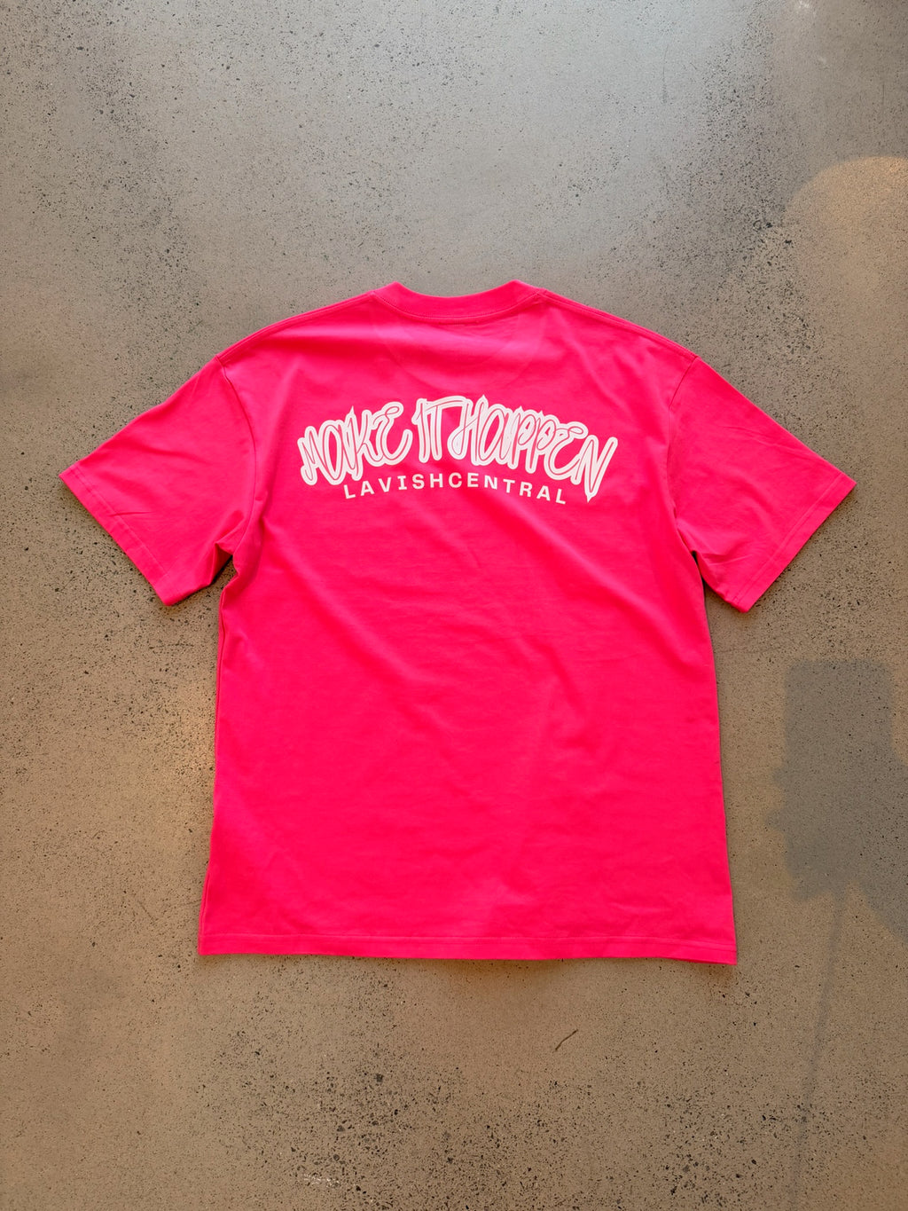 Lavish hot pink tee